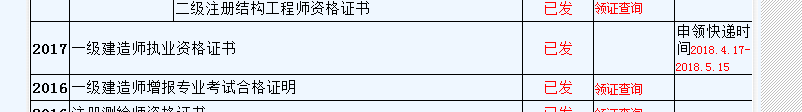 浙江2017年一級建造師證書領(lǐng)取已開始