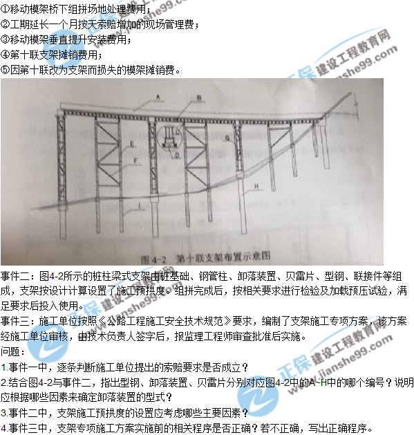 2018年二建《公路工程管理與實務》試題及答案解析