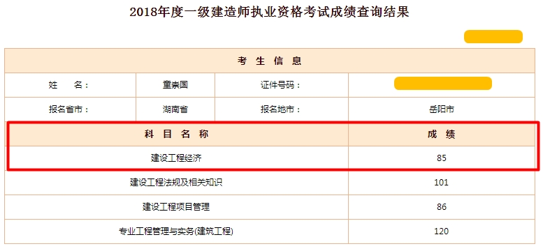 一級(jí)建造師高分學(xué)員