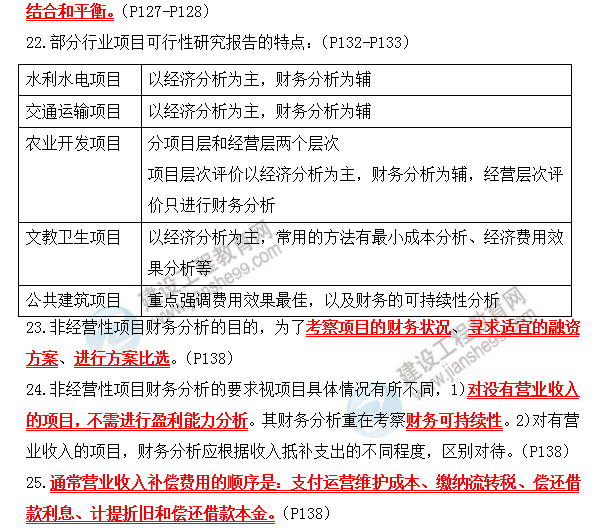 咨詢政策與規(guī)劃考前必背精華考點：第三章 項目可行性研究報告